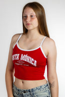 Musculosa Ocn M Terra Comb Rojo T3 Top