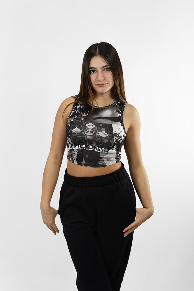 Musculosa Ocn M Shakur Gris