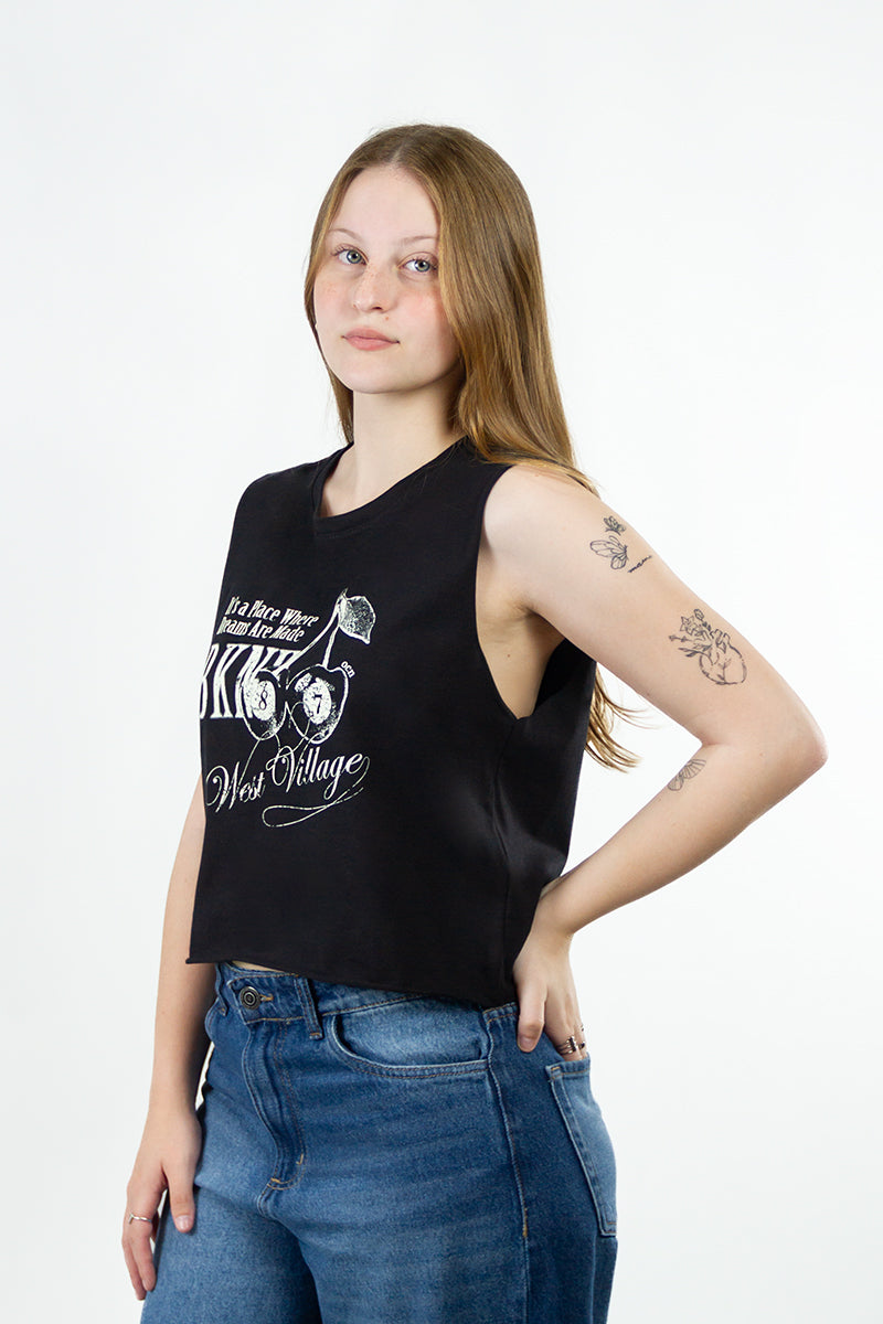 Musculosa Ocn M Halen Negro Relax 7019l