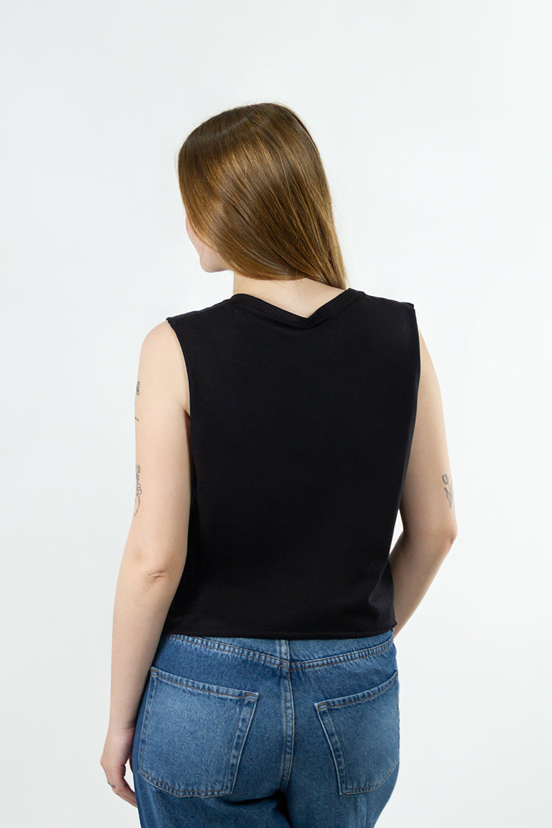 Musculosa Ocn M Halen Negro Relax 7019l