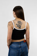 Musculosa Ocn M Terra Combinado Negro/Blanco