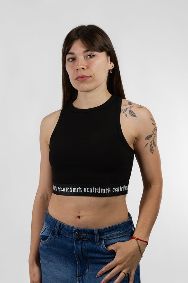 Musculosa Ocn M Logo Tape Negro 701