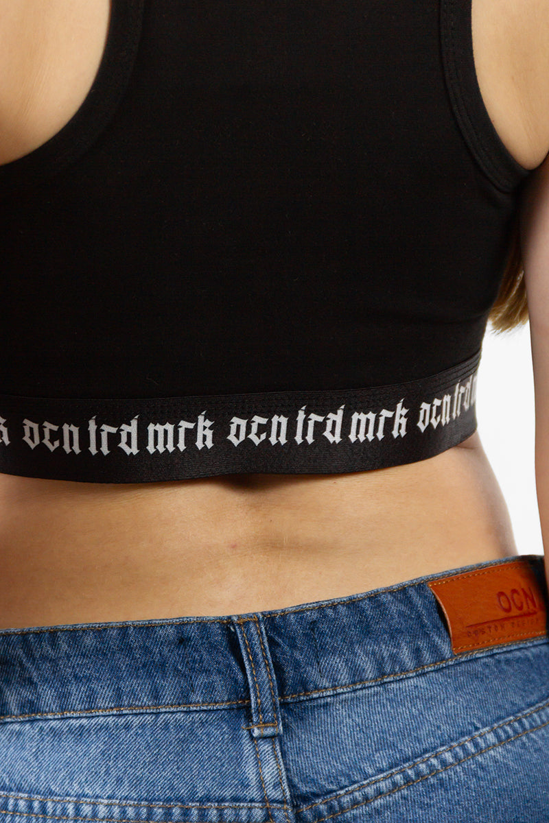 Musculosa Ocn M Logo Tape Negro 701