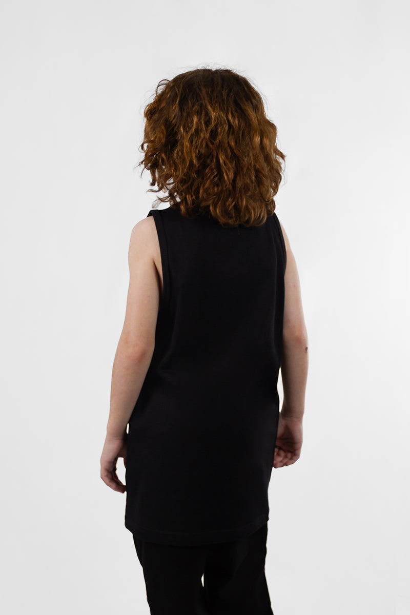 Musculosa Ocn Kids Original Negro Regular 7016D