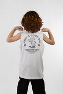 Musculosa Ocn Kids Original Blanco Regular 7027D