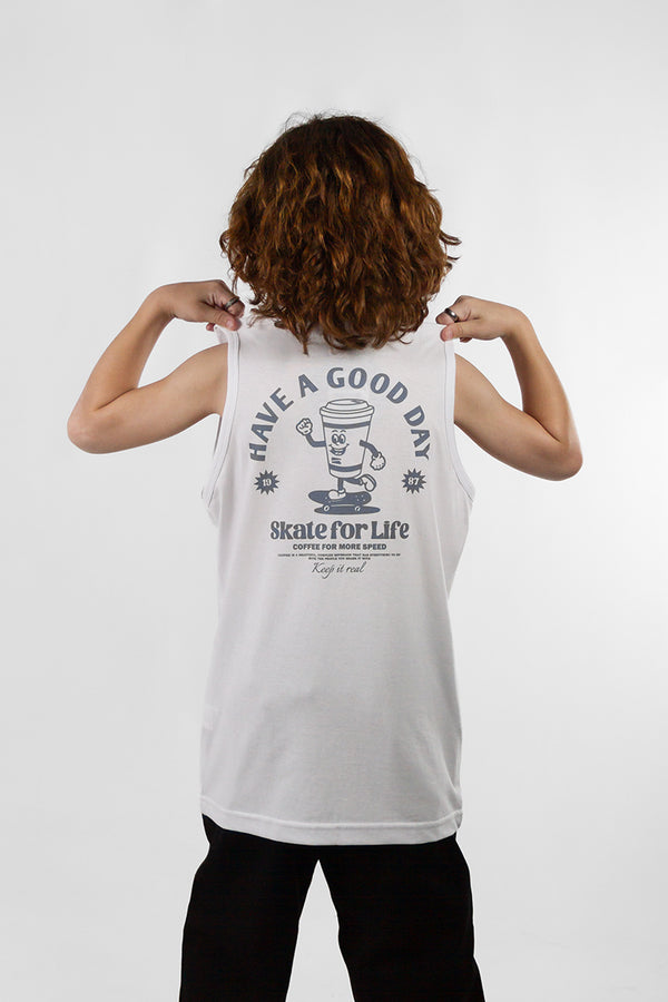 Musculosa Ocn Kids Original Blanco Regular 7027D