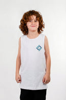 Musculosa Ocn Kids Ride Blanco