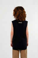 Musculosa Ocn Kids Mullet Negro 701