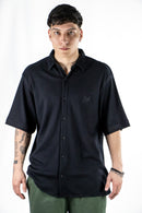 Camisa Ocn H Fisher Negro Oversize  7011D