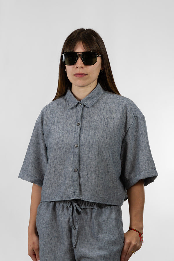 Camisa Ocn M Lina Negro 701