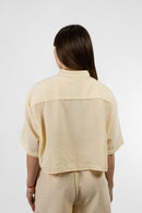 Camisa Ocn M Lina Beige 708
