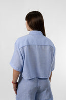 Camisa Ocn M Lina Celeste 718