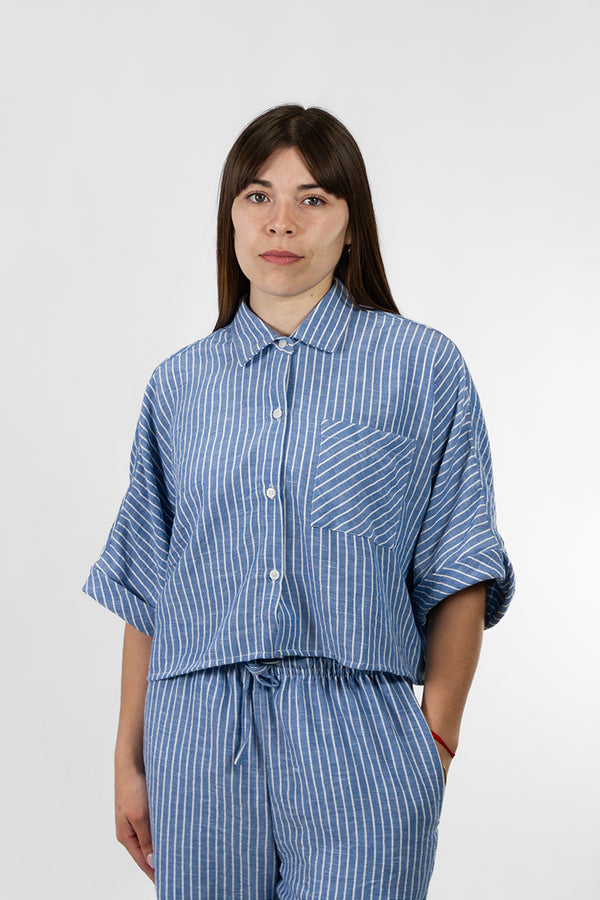 Camisa Ocn M Cindy Celestes 7M600