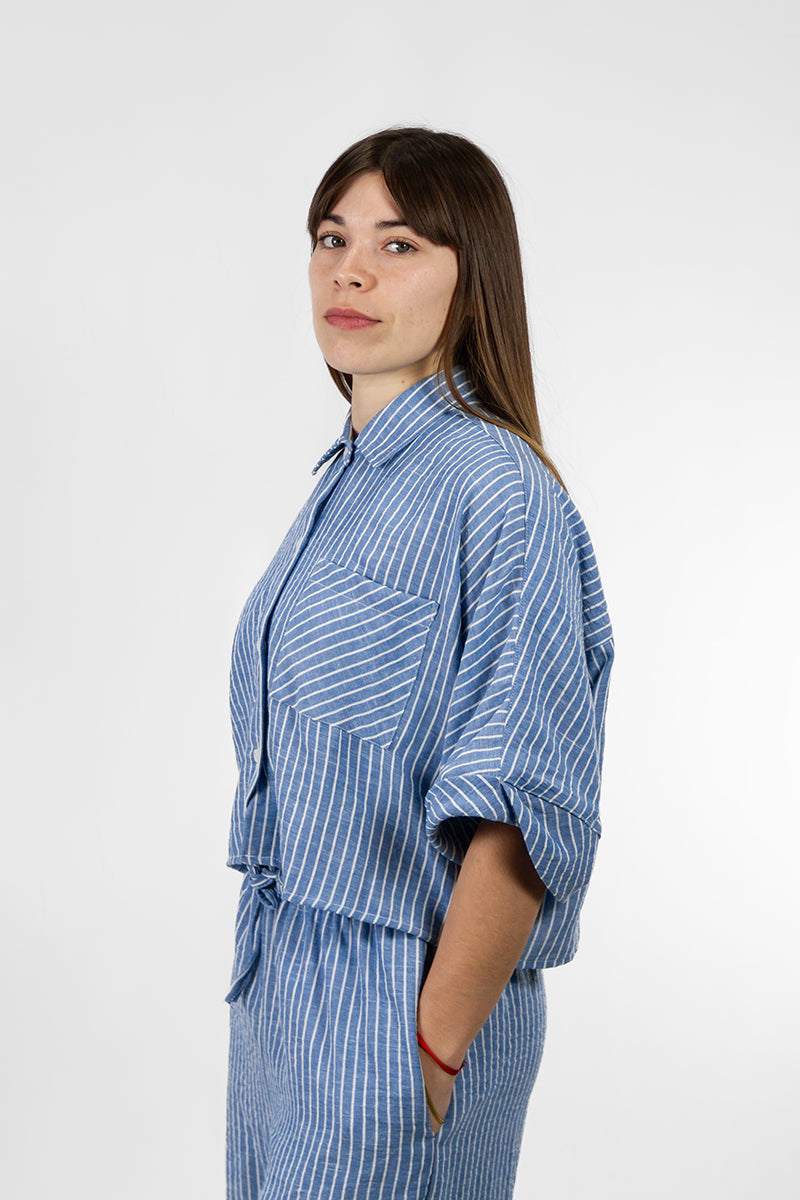 Camisa Ocn M Cindy Celestes 7M600