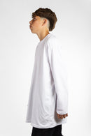 Remera Manga Larga Ocn H Basic Long Relax Blanca 60200