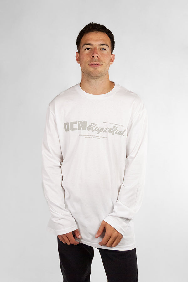 Remera Ocn Manga Larga Hombre Original