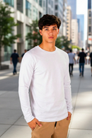 Remera Manga Larga Ocn Basic Relax Blanco