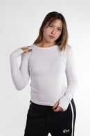 Remera Manga Larga Ocn M Cozy Blanco 602