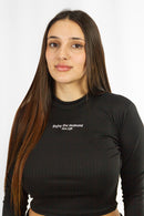 Remera Ocn Mujer Line Negro 601U2