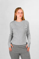 Remera Manga Larga Ocn Cozy Gris