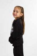 Remera Manga Larga Ocn Kids Original Negro 668D0