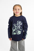 Remera Manga Larga Ocn Kids  Premium 636B3