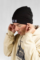 Gorro De Lana Ocn Unixes Bord Large Negro 601