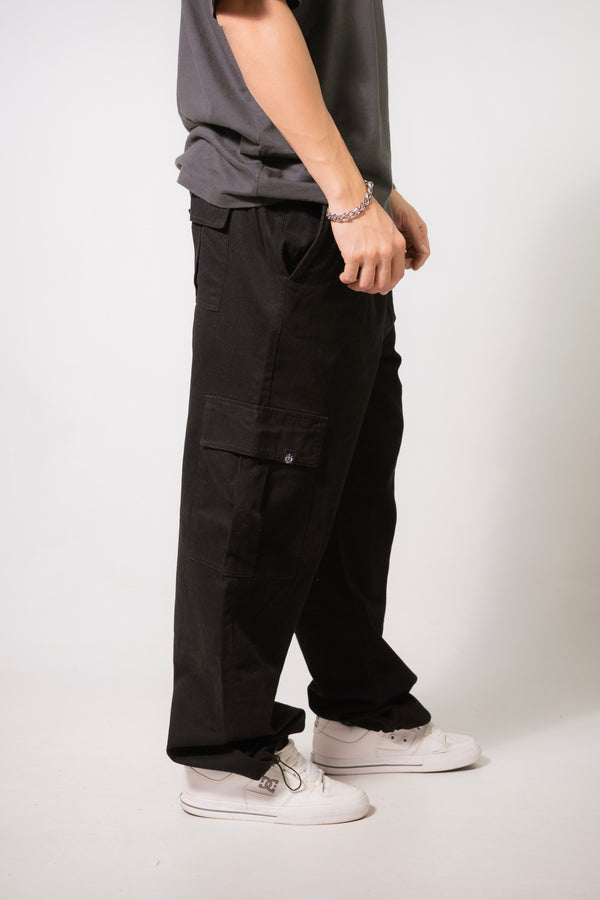 Jogger Ocn Cargo Chrome Negro