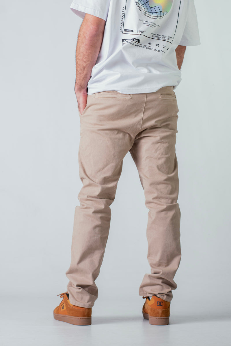 Pantalon Ocn Hombre RG Rely Chino Kaky Bdg