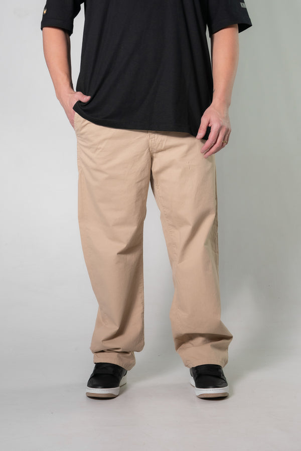 Pantalon Ocn H RG Rely Loose Beige