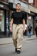 Pantalón Ocn Chrome Crudo