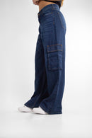 Pantalon Ocn M JE Cargo Azul