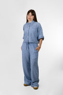 Pantalon Ocn M Brisa Celeste 7M600