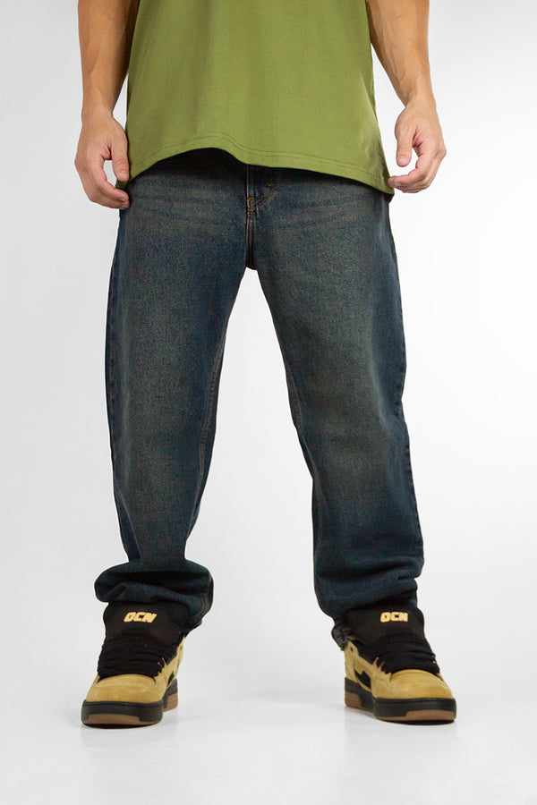 Jean Ocn Hombre Loose Oxido Arr 629