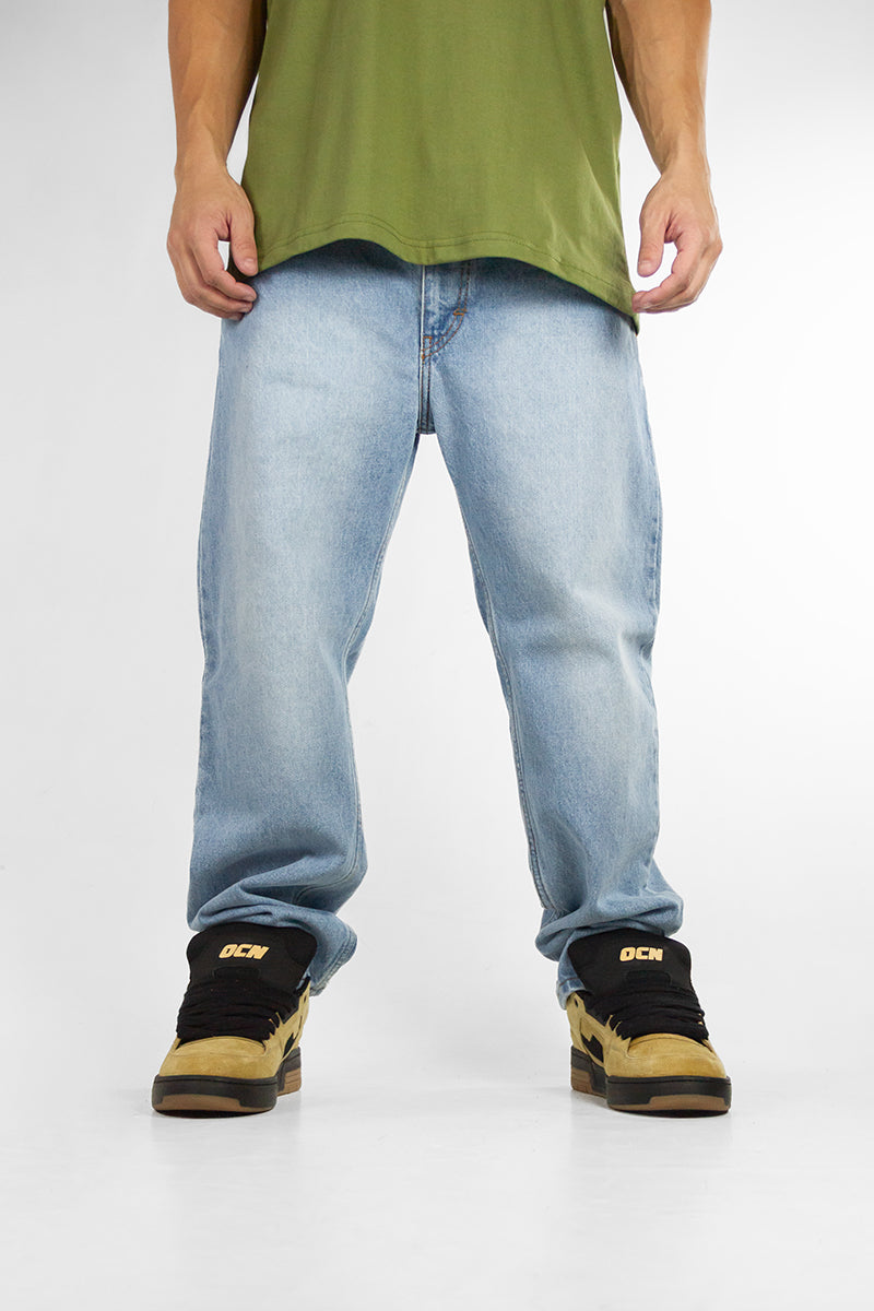 Jean Ocn Hombre Loose Cedric ARR Celeste