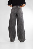 Jean Ocn M Wide Leg Grey