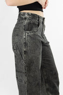 Jean Ocn Mujer Baggy Grey 645
