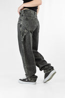 Jean Ocn Mujer Baggy Grey 645