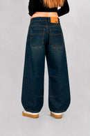 Jean Ocn Juana Vintage Azul