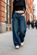Jean Ocn Juana Vintage Azul
