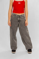 Pantalon Ocn Barrel Wash Gris
