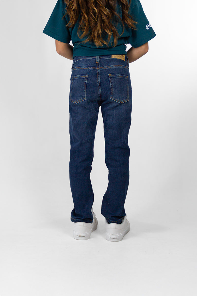 Jean Ocn Kids Sl Stone Blue Azul