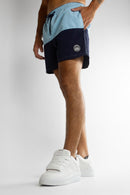 Short De Baño Ocn H TDH Dual Imp Celeste