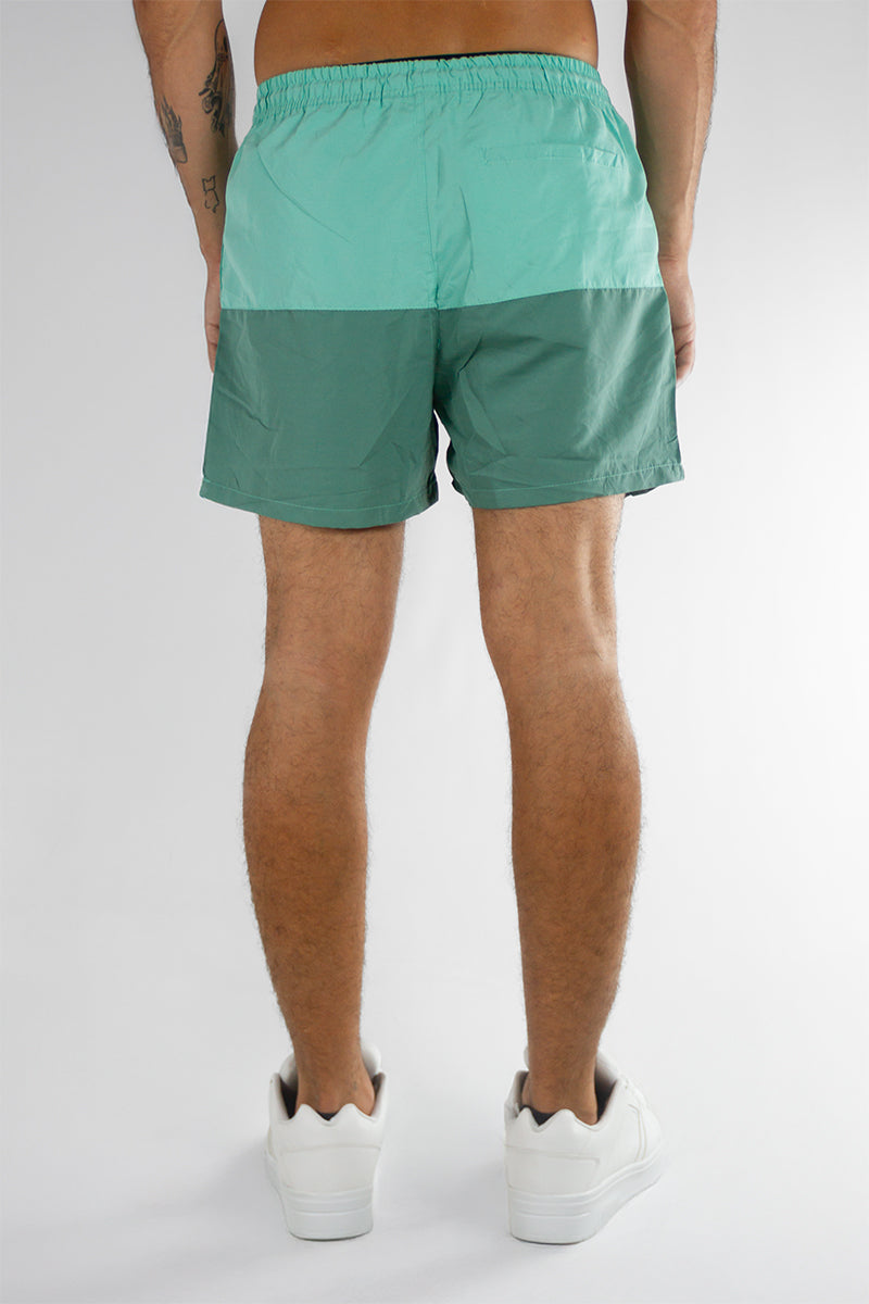 Short De Baño Ocn H Dual Imp Verde C.