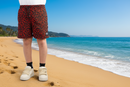 Short De Baño Ocn Kids Canarias Es Zigzag Coral