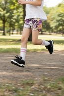 Short De Baño Ocn Kids Waves Flores Violetas