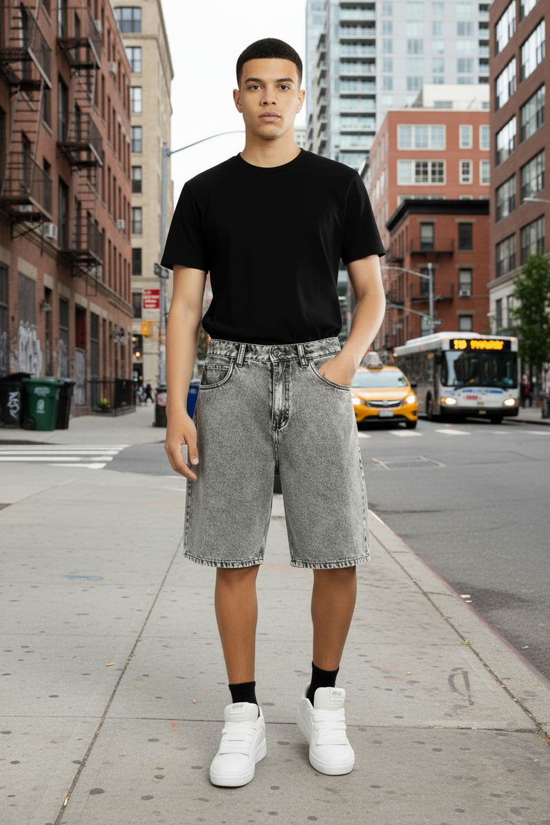 Bermuda Ocn Oversize Gris