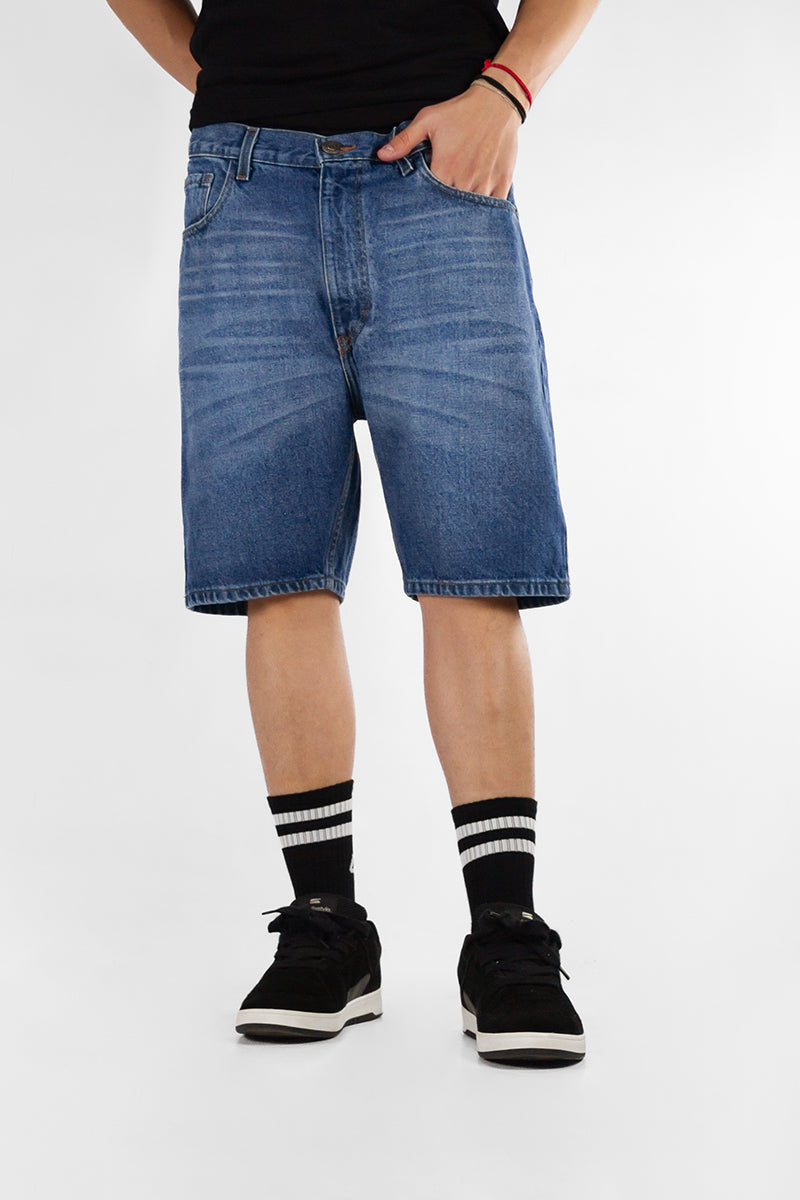 Bermuda Ocn Straight Azul