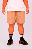 Bermuda Ocn Strong Camel Plus Size