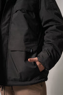 Campera Ocn Solid Negro (Producto Outlet)